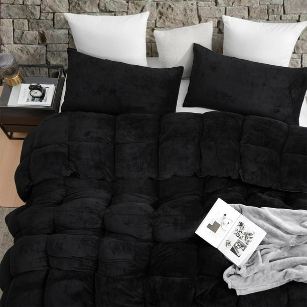 Coma Inducer Boi He Thick® ® Oversized Comforter Set Black