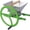 Green + Steel#0, variant on Portable Fruit Crusher with Stand for Wine and Cider Pressing, 7L Manual Juicer Grinder with Wheel, Stainless Steel Fruit Scratter Pulper for Apples, Pears, Peaches, Green