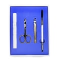 thumbnail image 1 of Kit de cuidado de cejas Eyeko, brocha para cejas y tijeras en espiral, pinzas, 1 of 3