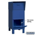 thumbnail image 2 of Courier Box, Blue, Powder Coated, 1 Doors, Free Standing, - 4975BLU, 2 of 2