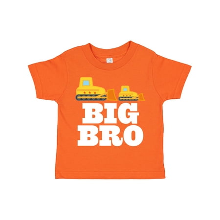 

Inktastic Big Bro Bulldozer Construction Brother Boys Boys Toddler T-Shirt