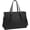 Black, variant on RAINSMORE Women's PU Leather Laptop Tote Bag 15.6 inch Waterproof Work Tote Bag Large Capacity Handbag for Business Office Travel, Black