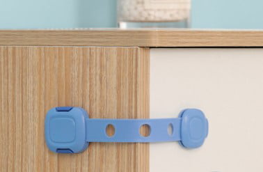 Heldig 6 Pack Cabinet Locks for Babies Safety Kit, Child Proof Cabinets Locks, Baby Proofing Latches for Cabinets and Drawers, Door,Toilet, Fridge & More.