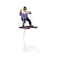 LEMAX Skiing Girl Figurine #32771
