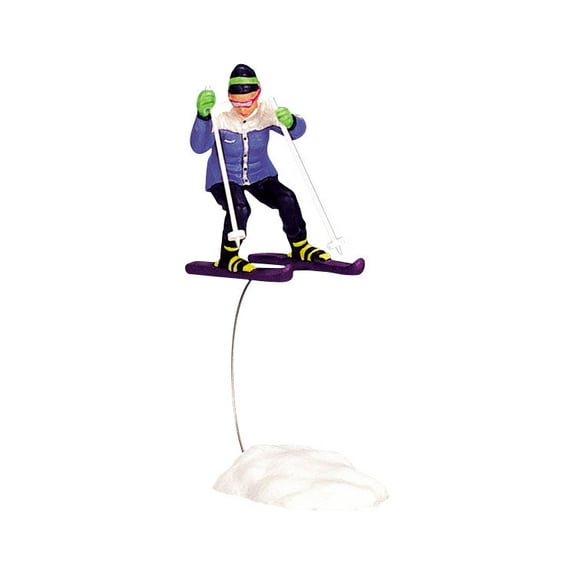LEMAX Skiing Girl Figurine #32771