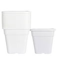 thumbnail image 6 of 10-Pack Gardening Nursery Pots with Drage Holes, 3 Gallon White Pots for Indoor Outdoor Plants Flowers Vegetable, 6 of 7