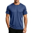 thumbnail image 4 of JTSRKL Quick Dry Mesh Tees for Men Breathable Lightweight Moisture Wicking Stretchy Shirts Summer Gym Running Active Casual Daily Tops, 4 of 7