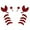1pc Red, 3d Crab, variant on 3D PVC Devil Style Demon Sticker, Auto Car Emblem Decal Decoration Waterproof Self-Adhesive Car Logo Sticker Universal Fit (Red)