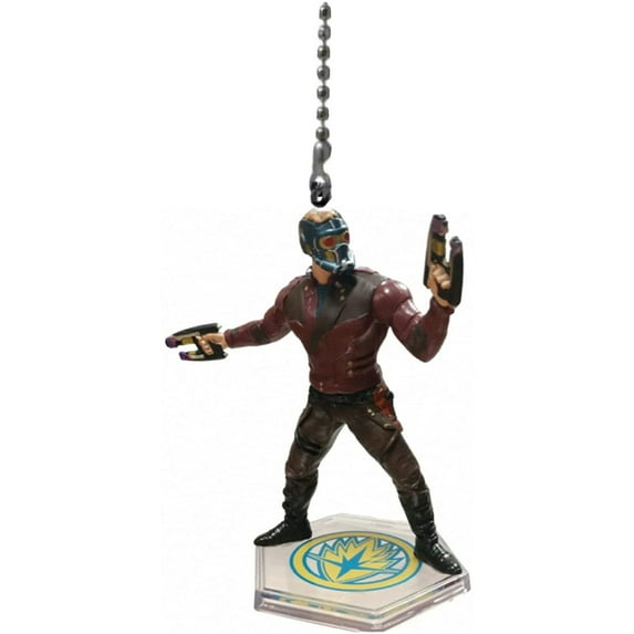 Star Lord Infinity Avengers Fan Lamp Light Pull Chain PVC Figure Figurine
