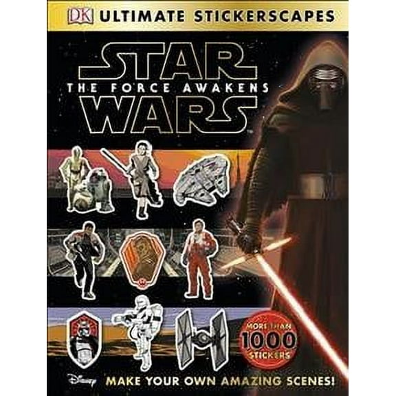 Star WarsTM The Force Awakens Ultimate Stickerscapes (Paperback) by DK
