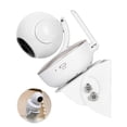 thumbnail image 1 of Paquete de 2 soportes de pared para monitor de bebé con ángulo ajustable para Motorola, Arlo, Infant Optics DXR-8, HelloBaby, Hellobaby Babysense Monitor Camera, ángulo perfecto y fácil de instalar (c, 1 of 5