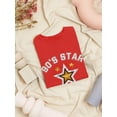 thumbnail image 3 of 90S Star Since 1990 Shaped T-Shirt Women -Image by Shutterstock, Female x-Large, 3 of 4