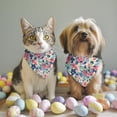 thumbnail image 2 of Dog Bandana 2 Pack,Pioneer Flower Floral Print Pattern Bandanas for Dogs,Cat Bandana,Small/ Large Dog Bandana 2 Size,Dog Bandanas Girl Boy, 2 of 6