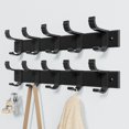 thumbnail image 1 of Coat hook wall, coat rack matt vintage, without drilling, 1 of 5