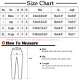 thumbnail image 3 of Chbgutlmr Pants for Women Capris Pajama Soft Comfy Loose Straight Leg Trousers Casual Homewear Summer, 3 of 6