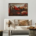 thumbnail image 3 of Empire Art Direct "Bullish" Mixed Media Hand Painted Iron Wall Sculpture by Primo, 3 of 9
