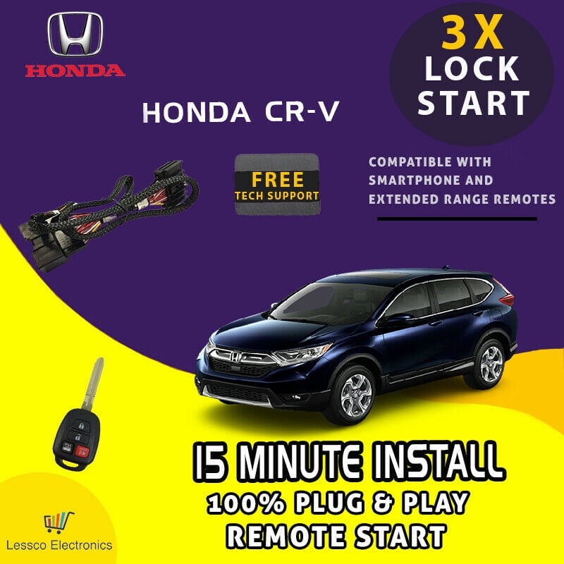 100 Plug & Play Remote Start Upgrade fits 20172021 Honda CRV w/ Push Start 100 Plug & Play Remote Start Upgrade fits 20172021 Honda CRV w/ Push Start