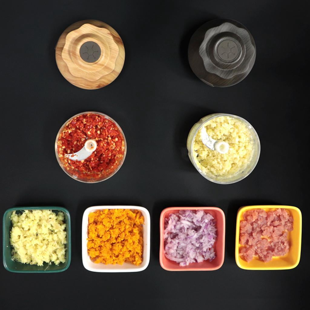 Electric Garlic Chopper Food Processor Vegetable Food Maker for Blending Mincing