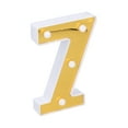 thumbnail image 3 of Decorative Light, Plastic Gold Easy To Use LED Light Indoor Lighting  for Birthday for Confession, 3 of 8