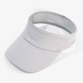 thumbnail image 6 of Sun Protective Kids Sun Hat for Outdoor Sports Breathable Visor Cap with Adjustable Headband Ideal for Boys and Girls, Light Gray, 6 of 8