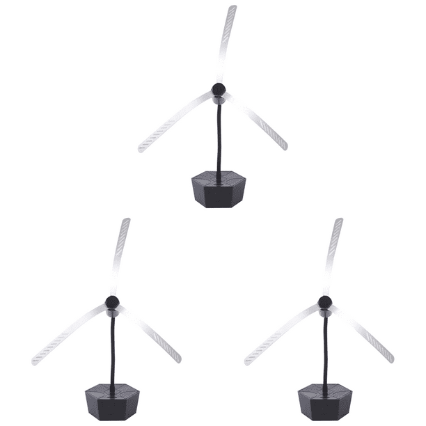 Ventilador para Moscas Mesas Repelente Flexible Con Pilas Giratorio Alimentos