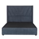 thumbnail image 1 of Recámara Queen Size Aurora Steel Blue con Cabecera + Box Base Cama, 1 of 8
