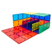 PicassoTiles Large Magnetic Tiles Building Blocks for Kids - 12PCS STEM Construction Educational Toy