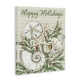 thumbnail image 4 of Stupell Industries Holiday Seashells & Holly Holiday Painting Wrapped Canvas Art Print Wall Art, 36 x 48, 4 of 8