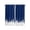 Blue, variant on Abstract Navy Blue Kitchen Curtains 63 Inch Length, Modern Minimalist Graffiti Artwork Rod Pocket Light Filtering Window Curtains Living Room Bedroom Curtain Drapes Cafe Curtain 42''x63''x2