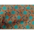 thumbnail image 4 of oneOone Cotton Poplin Fabric Leaves & Floral Block Print Fabric BTY 42 Inch Wide, 4 of 5