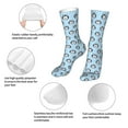 thumbnail image 3 of Fuzoiu Husky Head Print Crew Socks,Casual Athletic Gym LightWeight Thin Socks,Casual Crew Socks for Men Woman,Calf Length Crew Socks, 3 of 7