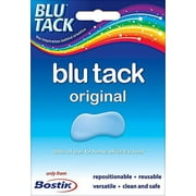 Bostik Blu Tack Original Blue Putty Hardware Adhesive Reusable 4 Pack