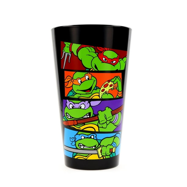 Vaso de pinta JUST FUNKY Teenage Bars, 473 ml, Turtles