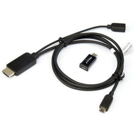 Mhl To Hdmi Active Cable 3 ft. - Black