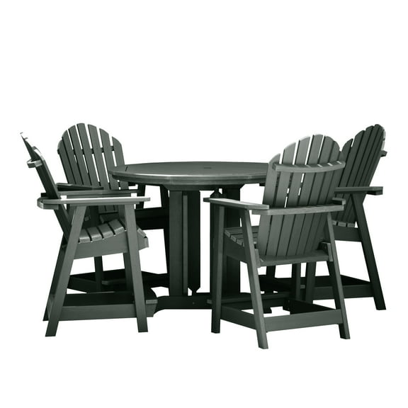 highwood® Eco-Friendly Hamilton 5pc Round Counter Dining Set