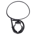 thumbnail image 1 of EeaseCA 1pc Oval Bike Rearview Mirrors Cycling MTB Road Handlebar Rearview Mirror Safe Mirror Accessories (Black), 1 of 7