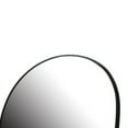 thumbnail image 4 of Noire Black Abstract Metal Round Modern Wall Mirror, 4 of 6