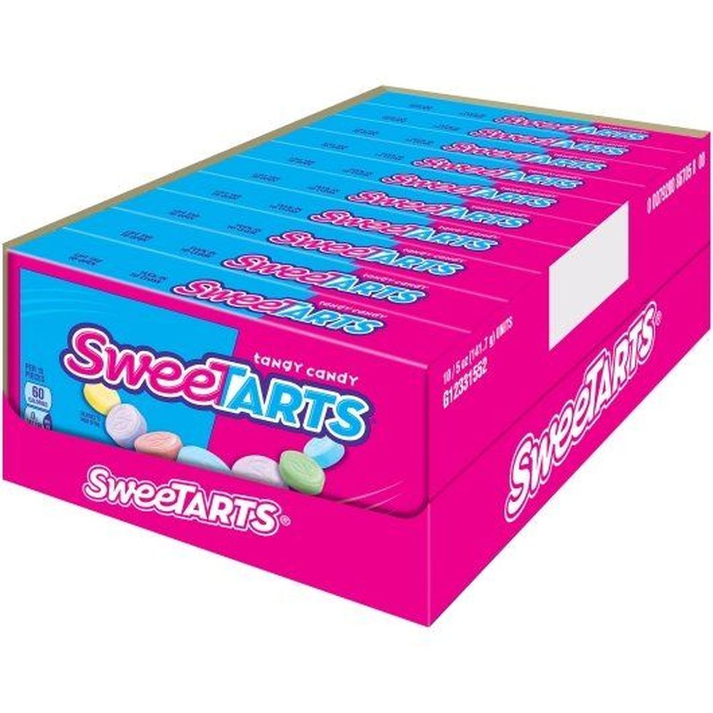 SweeTarts Original Candy - Video Box, 5 Ounce -- 10 per Case.