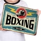 thumbnail image 3 of Chapa Boxeo Metal Vintage Pintura Hierro Rectangular Del Pared 40x30cm, 3 of 9