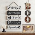 thumbnail image 3 of Adorno Colgante De Madera Para Halloween, Decoración Del Hogar, Colgante De Letras Boo, Artesanía De Madera, Festival Fantasma, Decoración Colgante Para Puerta De Pared Para Interior/Exterior Advancent HA017385-00, 3 of 7