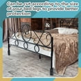 thumbnail image 4 of WinWay Cushioning Foam Bed Frame Leg Protectors 4 Pcs for Enhanced Safety At Home, 4 of 9