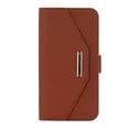 thumbnail image 7 of ELEHOLD Crossbody Wallet Case for iPhone 14 Pro 6.1" with Card Slots Hidden Make Up Mirror Magnetic Closure Detachable Shoulder Strap for Women Girls Elegant Purse Case, Brown, 7 of 7