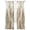 DarkKhaki, variant on Black Grey Vintage Sheer Curtains 84 Inch Length 2 Panels Set - Light Filtering Window Treatments, Retro Abstract Art Rod Pocket Semi Curtains for Living Room/Bedroom/Kitchen Décor, 104"W x 84"L