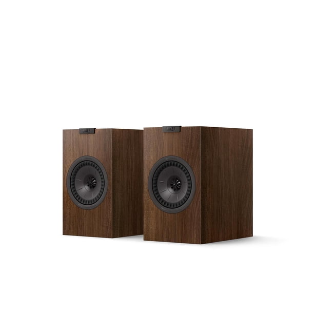 KEF Q1 Meta - Altavoz de estantería (Nuez, par)