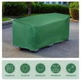 thumbnail image 4 of Uxcell Sac de Rangement pour Table Pliante, Sac de Rangement Robuste et Imperméable pour Chaise Pliante à Gravité Zéro Vert 64"L x 26"W x 35"T, 4 of 7