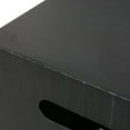 thumbnail image 4 of GDF Studio Jasmine Outdoor Metal Tank Holder, Black and Brushed White, 4 of 7