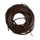 thumbnail image 1 of Cable de cera de 1,5 mm, alambre de piel sintética para manualidades, bricolaje, , fabricación de joyas, 22 colores seleccion Café oscuro, 1 of 9