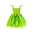 thumbnail image 3 of Gupgi Costume de Cosplay de Fée de la Forêt pour Filles de 2 à 12 Ans, Robe d'Halloween + Ailes de Papillon + Bâton de Fée, 3 of 7