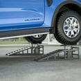 thumbnail image 6 of Acekid Hydraulic Car Ramps 5T (10000lbs) - Low Profile Service Ramps, 4-Position Adjustment, Lift Height 11.61-16.21" - 2 Pack, Gray, 6 of 6