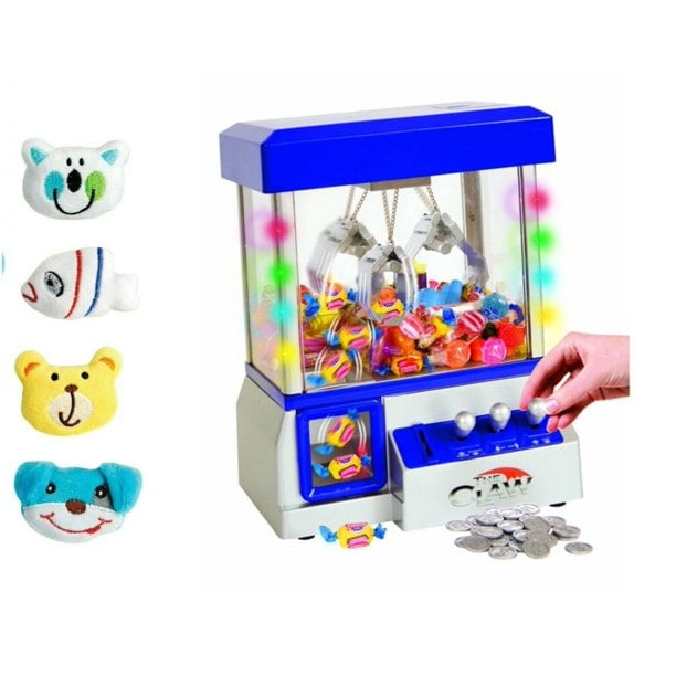 Home Capsule Toy Machine Classic Arcade Game Playset with Lights and Sounds 